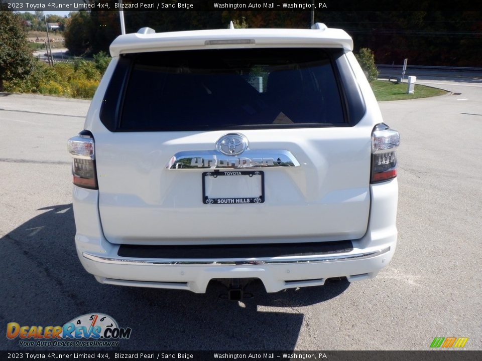 2023 Toyota 4Runner Limited 4x4 Blizzard Pearl / Sand Beige Photo #8