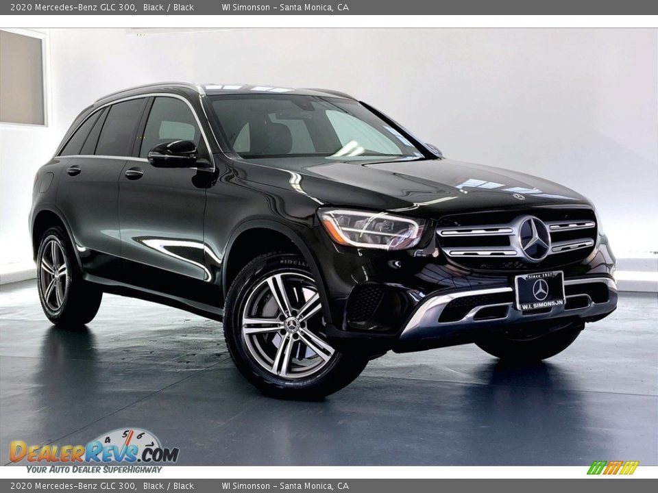 2020 Mercedes-Benz GLC 300 Black / Black Photo #33