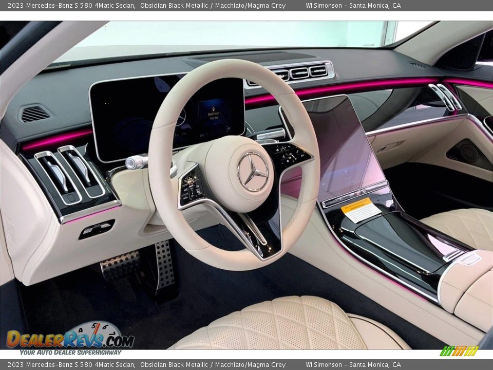 Dashboard of 2023 Mercedes-Benz S 580 4Matic Sedan Photo #4