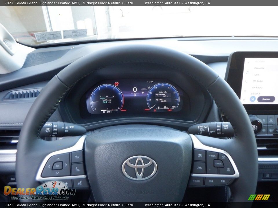 2024 Toyota Grand Highlander Limited AWD Steering Wheel Photo #23
