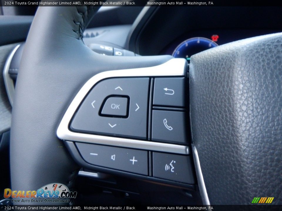 2024 Toyota Grand Highlander Limited AWD Steering Wheel Photo #24