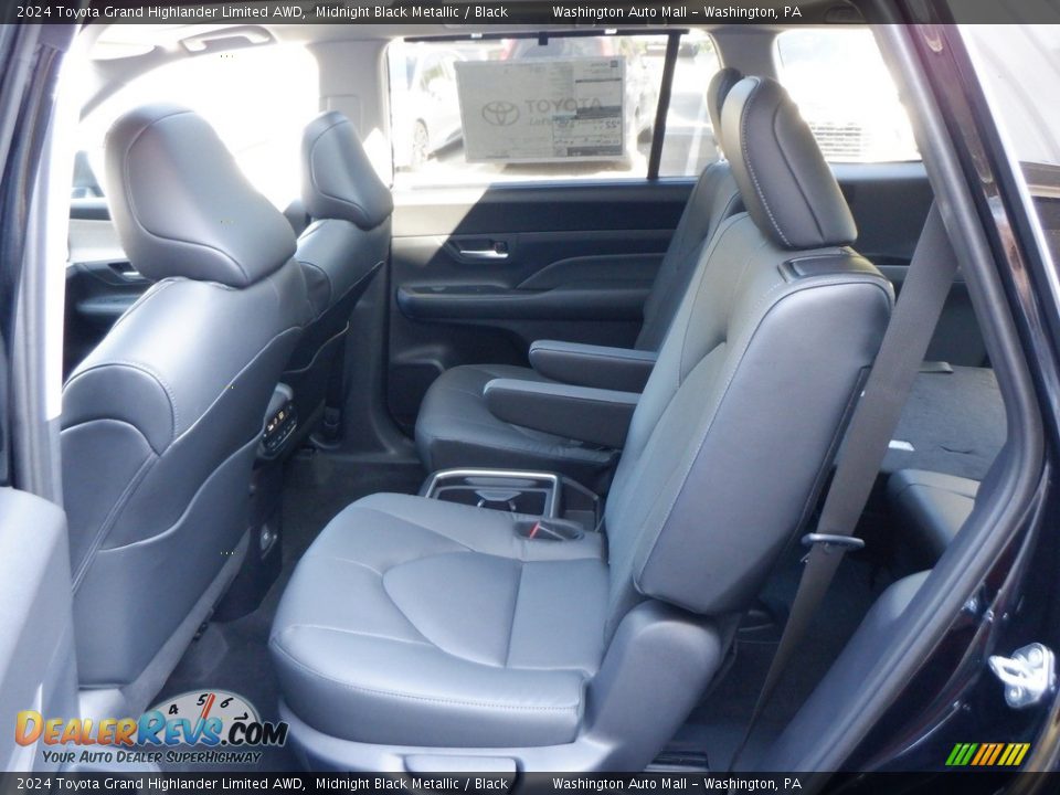 Rear Seat of 2024 Toyota Grand Highlander Limited AWD Photo #28