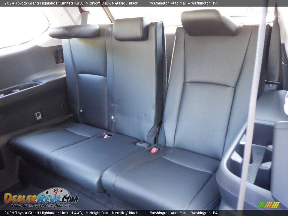 Rear Seat of 2024 Toyota Grand Highlander Limited AWD Photo #31