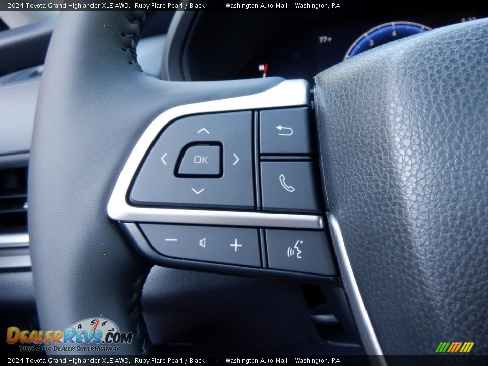 2024 Toyota Grand Highlander XLE AWD Steering Wheel Photo #25