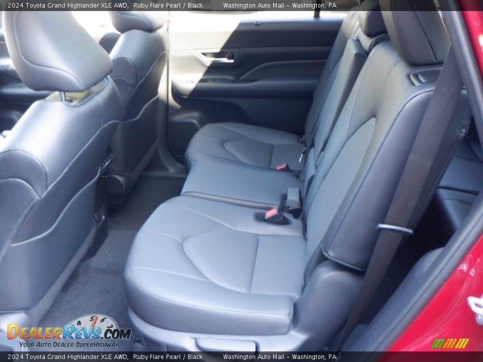 Rear Seat of 2024 Toyota Grand Highlander XLE AWD Photo #28
