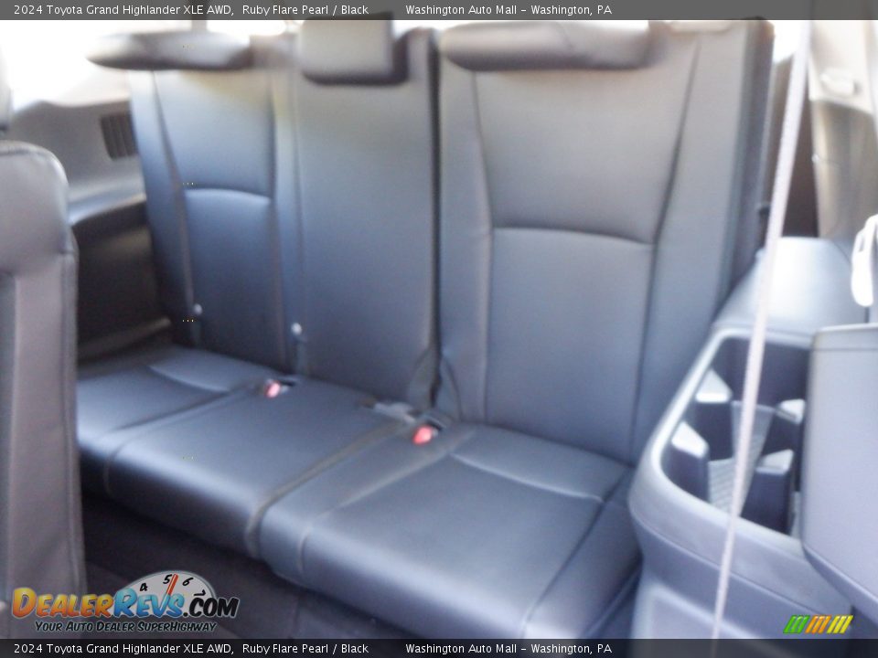 Rear Seat of 2024 Toyota Grand Highlander XLE AWD Photo #30
