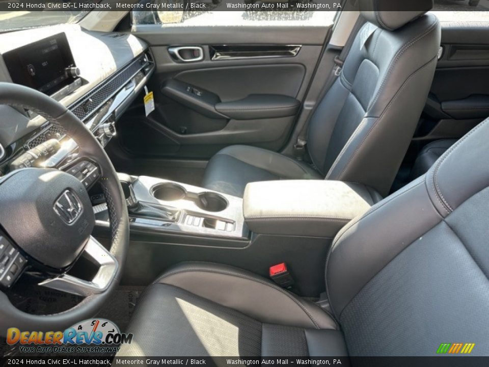 Front Seat of 2024 Honda Civic EX-L Hatchback Photo #5