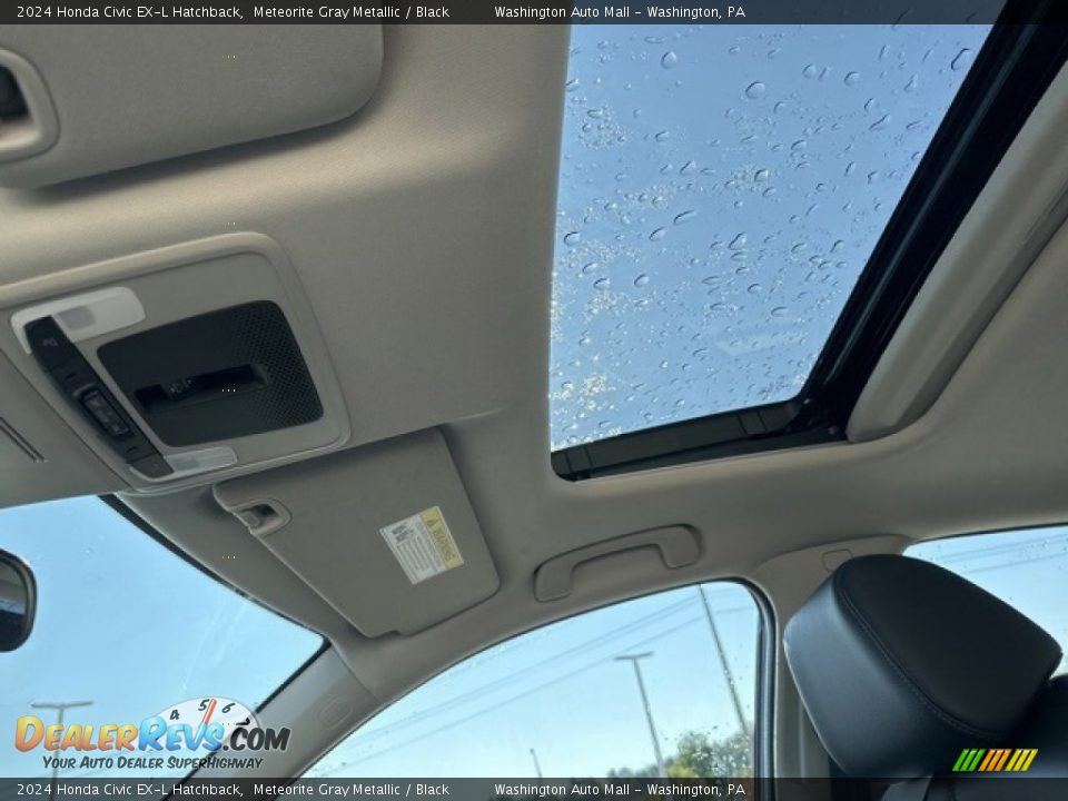 Sunroof of 2024 Honda Civic EX-L Hatchback Photo #17