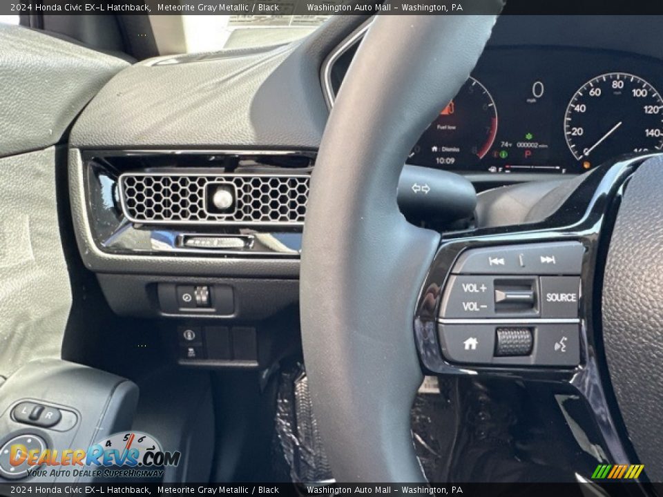 2024 Honda Civic EX-L Hatchback Steering Wheel Photo #19