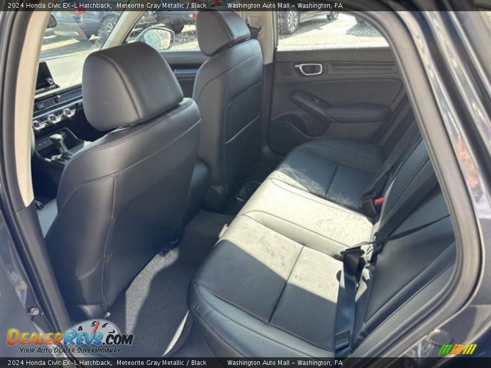 Rear Seat of 2024 Honda Civic EX-L Hatchback Photo #22
