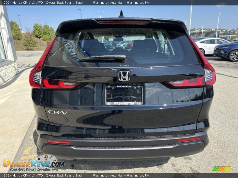 2024 Honda CR-V LX AWD Crystal Black Pearl / Black Photo #9