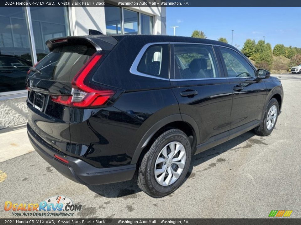 Crystal Black Pearl 2024 Honda CR-V LX AWD Photo #10