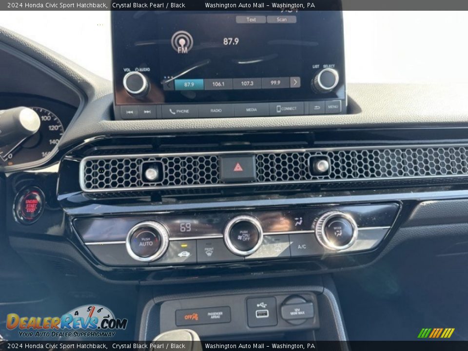 Controls of 2024 Honda Civic Sport Hatchback Photo #16