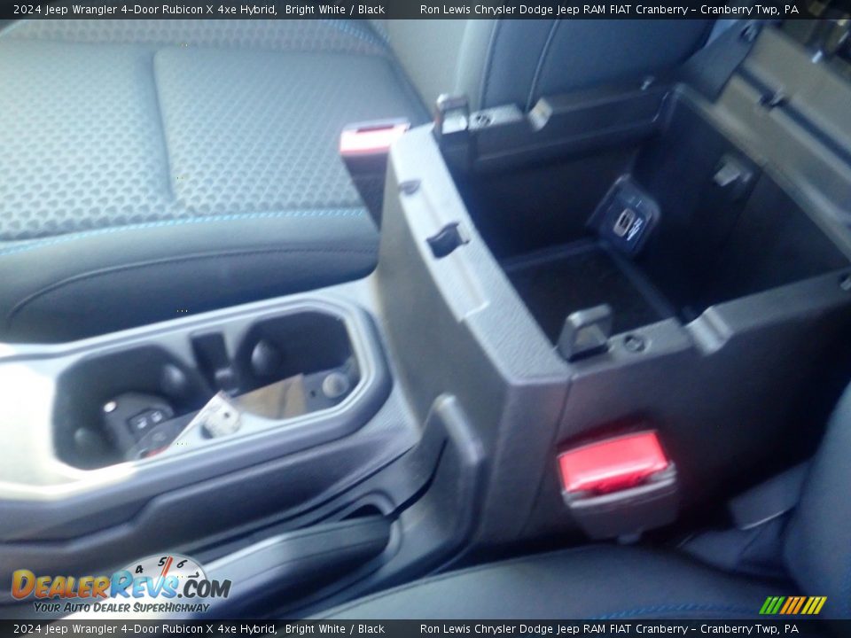 2024 Jeep Wrangler 4-Door Rubicon X 4xe Hybrid Bright White / Black Photo #16