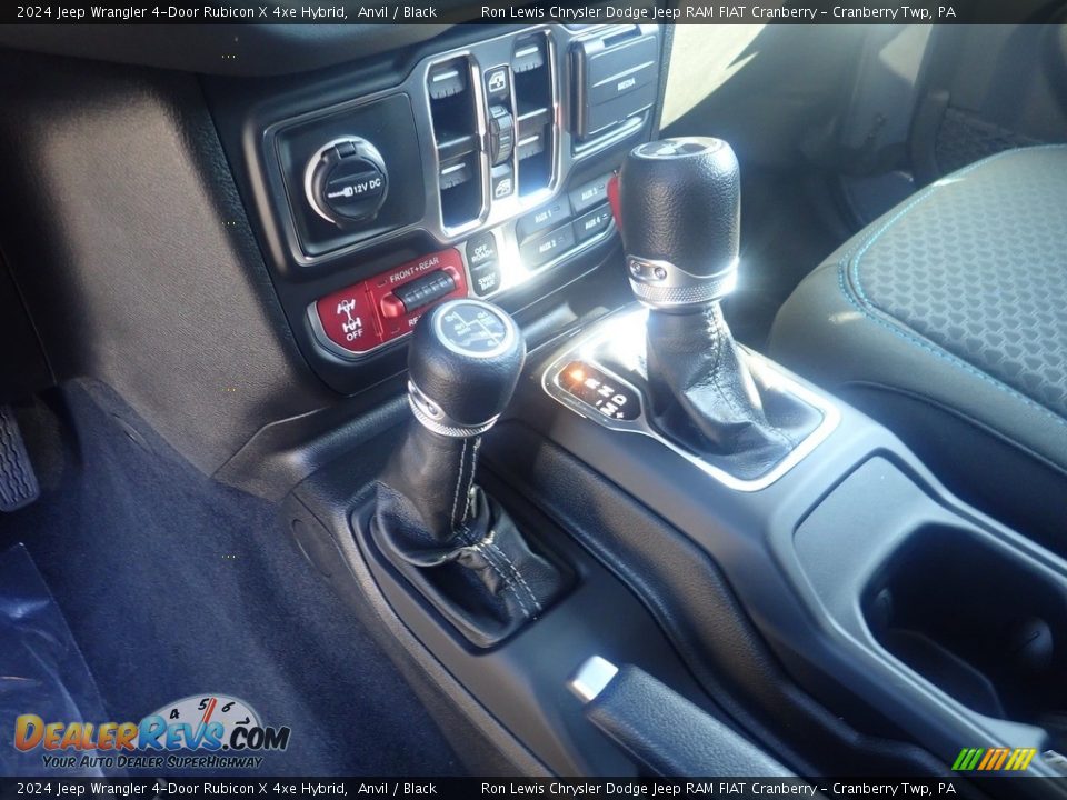 2024 Jeep Wrangler 4-Door Rubicon X 4xe Hybrid Anvil / Black Photo #15