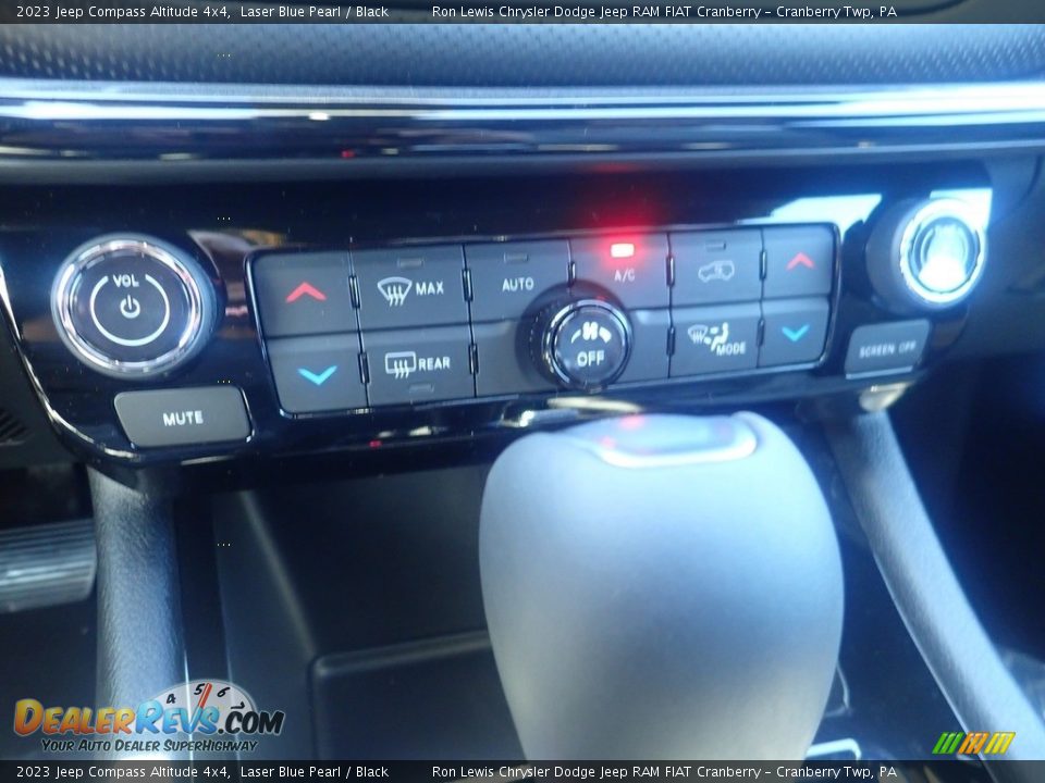 2023 Jeep Compass Altitude 4x4 Laser Blue Pearl / Black Photo #11