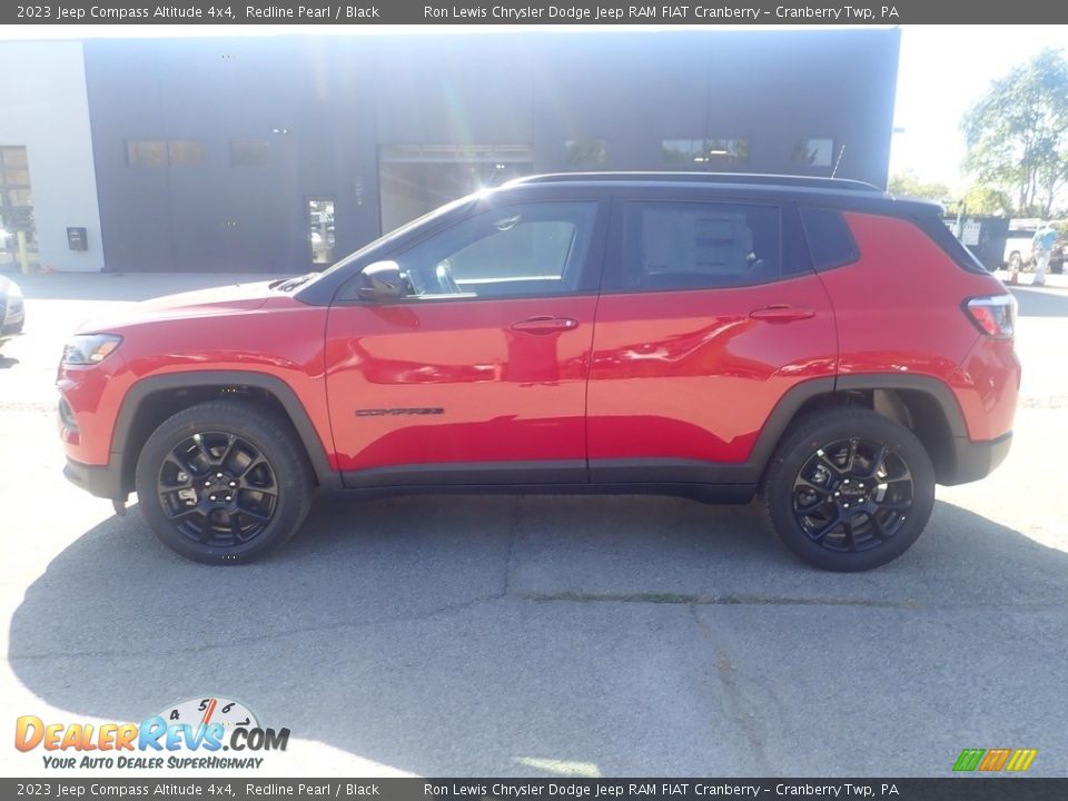 2023 Jeep Compass Altitude 4x4 Redline Pearl / Black Photo #2