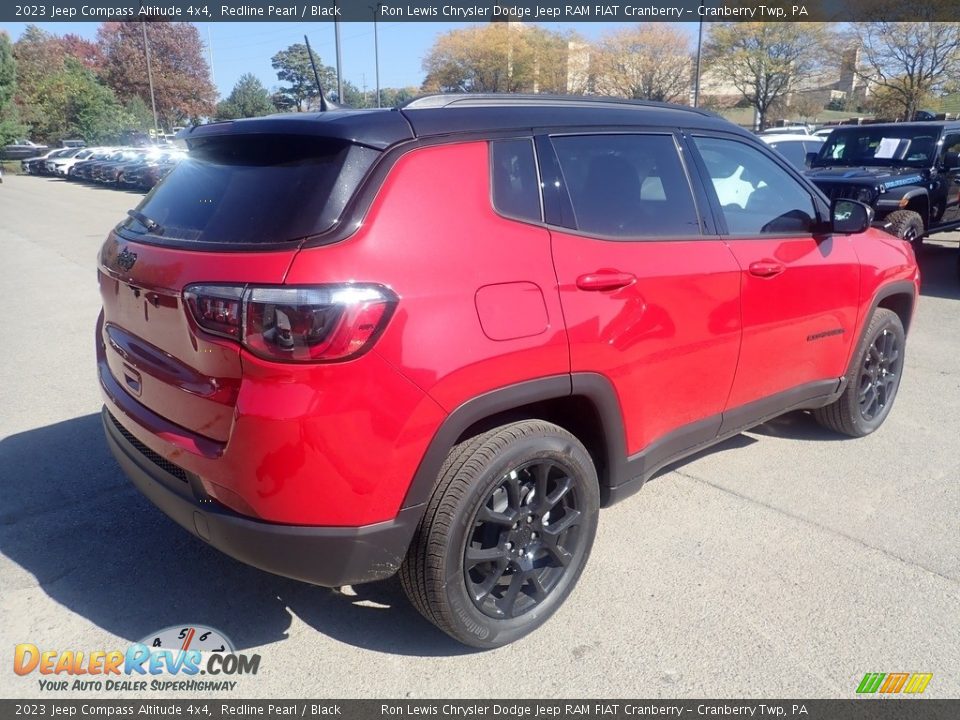 2023 Jeep Compass Altitude 4x4 Redline Pearl / Black Photo #6