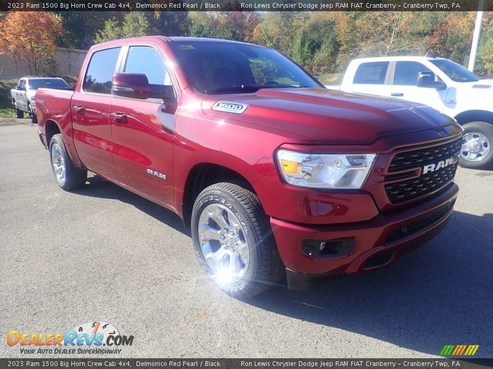 2023 Ram 1500 Big Horn Crew Cab 4x4 Delmonico Red Pearl / Black Photo #6