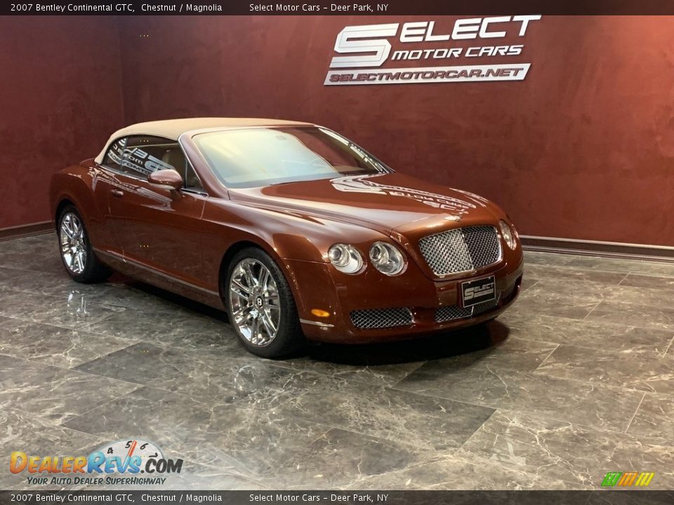 2007 Bentley Continental GTC Chestnut / Magnolia Photo #3