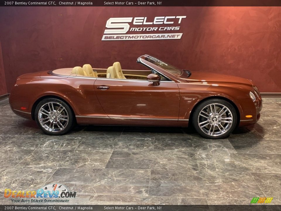 2007 Bentley Continental GTC Chestnut / Magnolia Photo #4