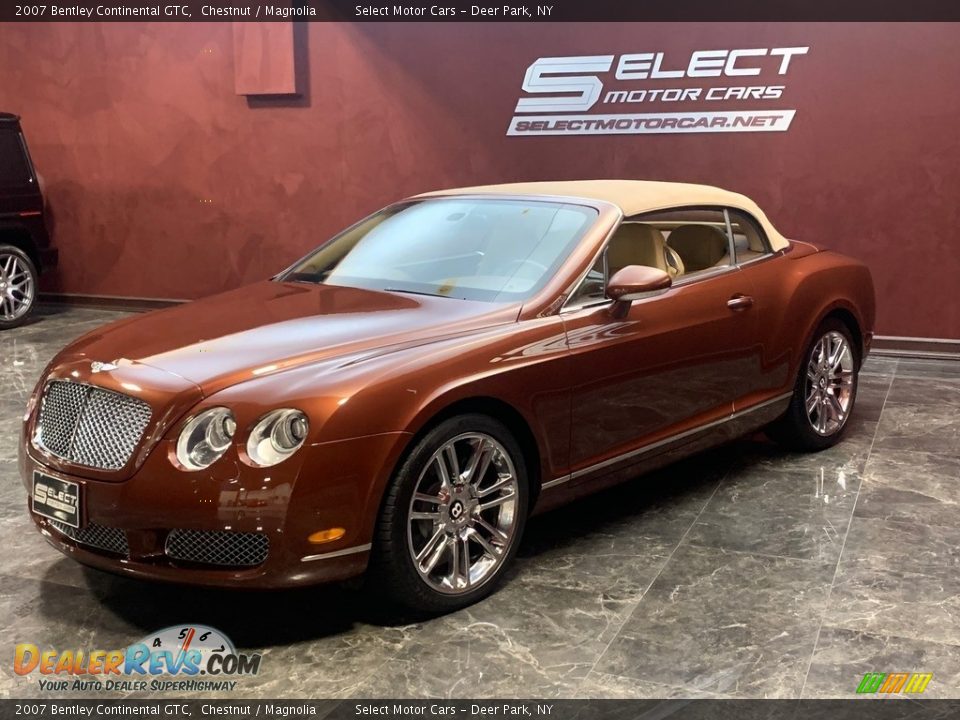 2007 Bentley Continental GTC Chestnut / Magnolia Photo #6