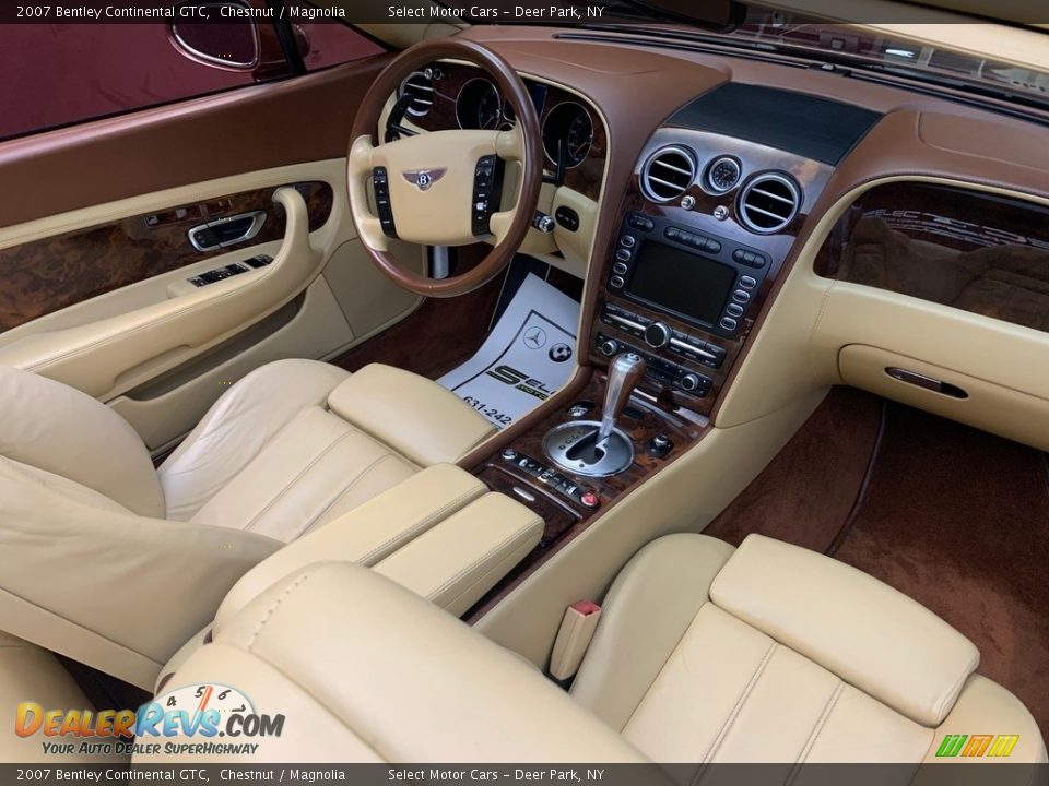 2007 Bentley Continental GTC Chestnut / Magnolia Photo #13