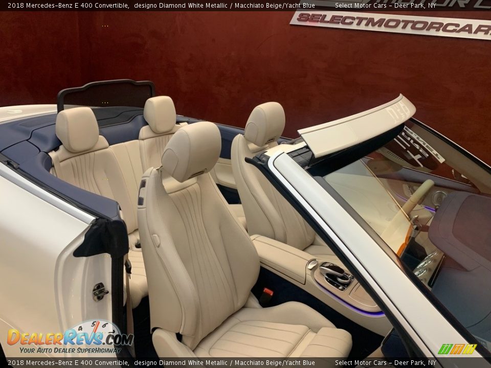 Front Seat of 2018 Mercedes-Benz E 400 Convertible Photo #13