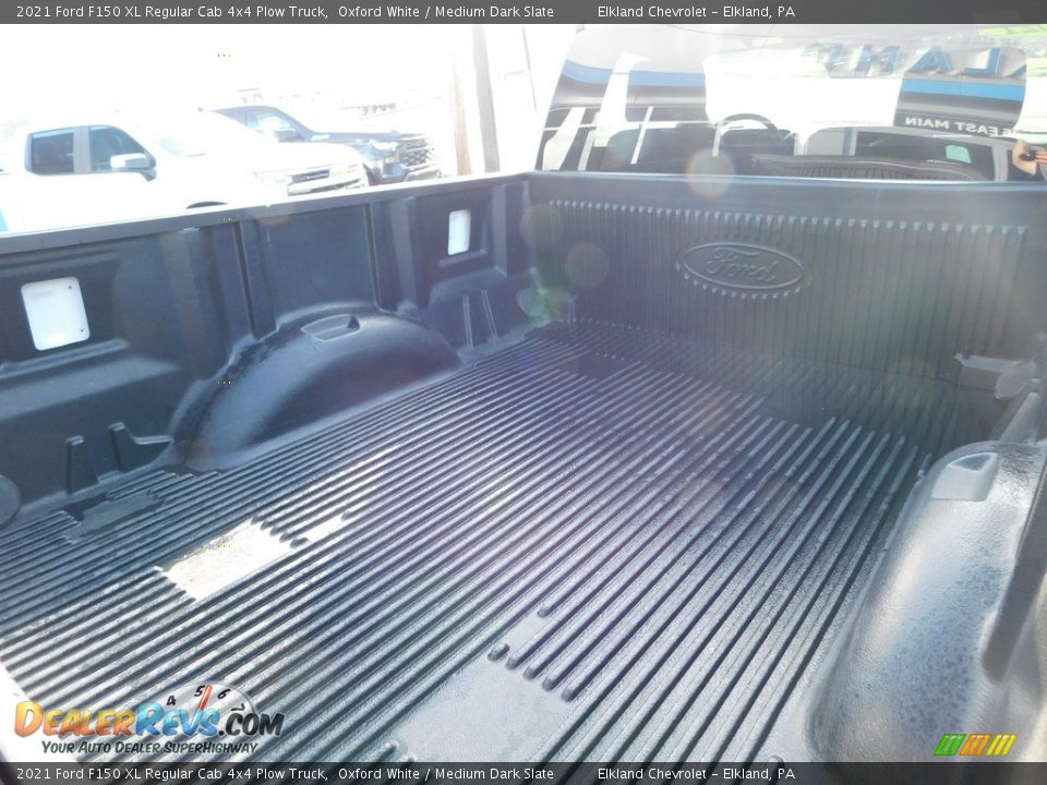 2021 Ford F150 XL Regular Cab 4x4 Plow Truck Oxford White / Medium Dark Slate Photo #15