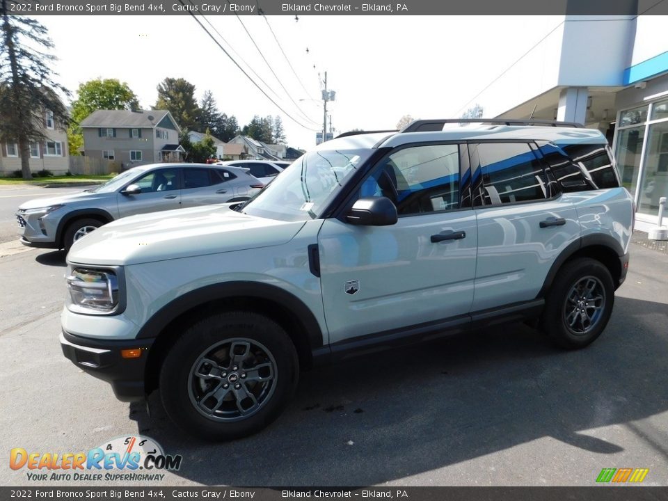 2022 Ford Bronco Sport Big Bend 4x4 Cactus Gray / Ebony Photo #1