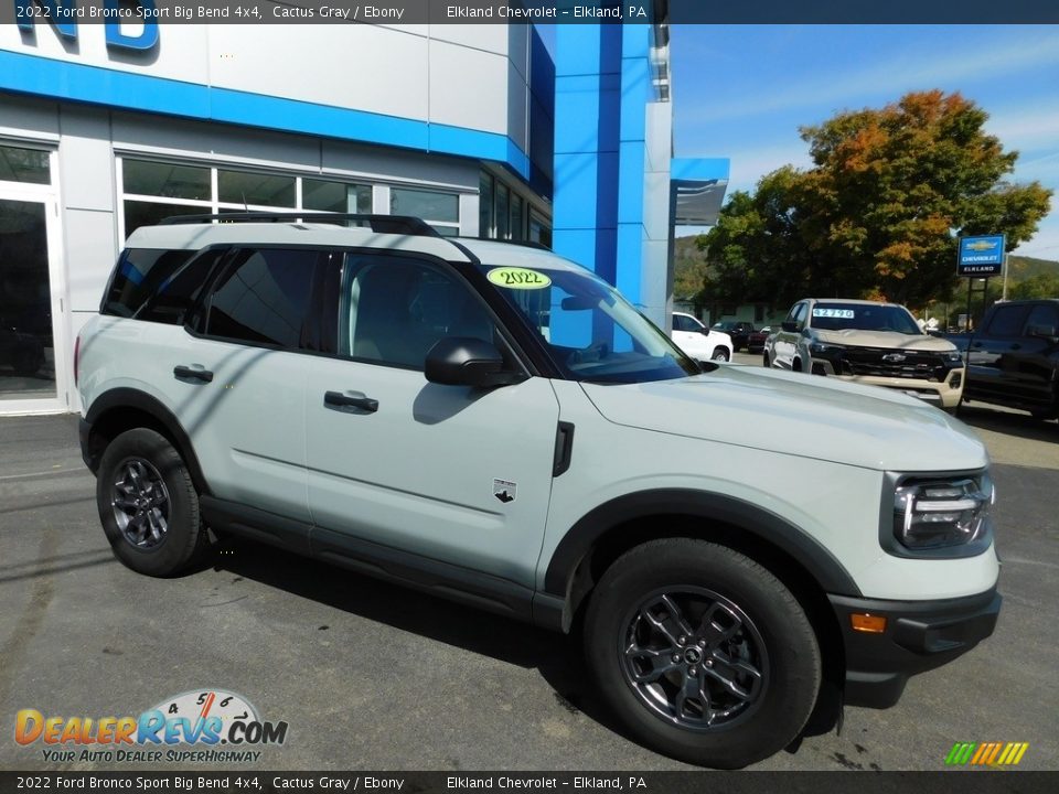 Cactus Gray 2022 Ford Bronco Sport Big Bend 4x4 Photo #5