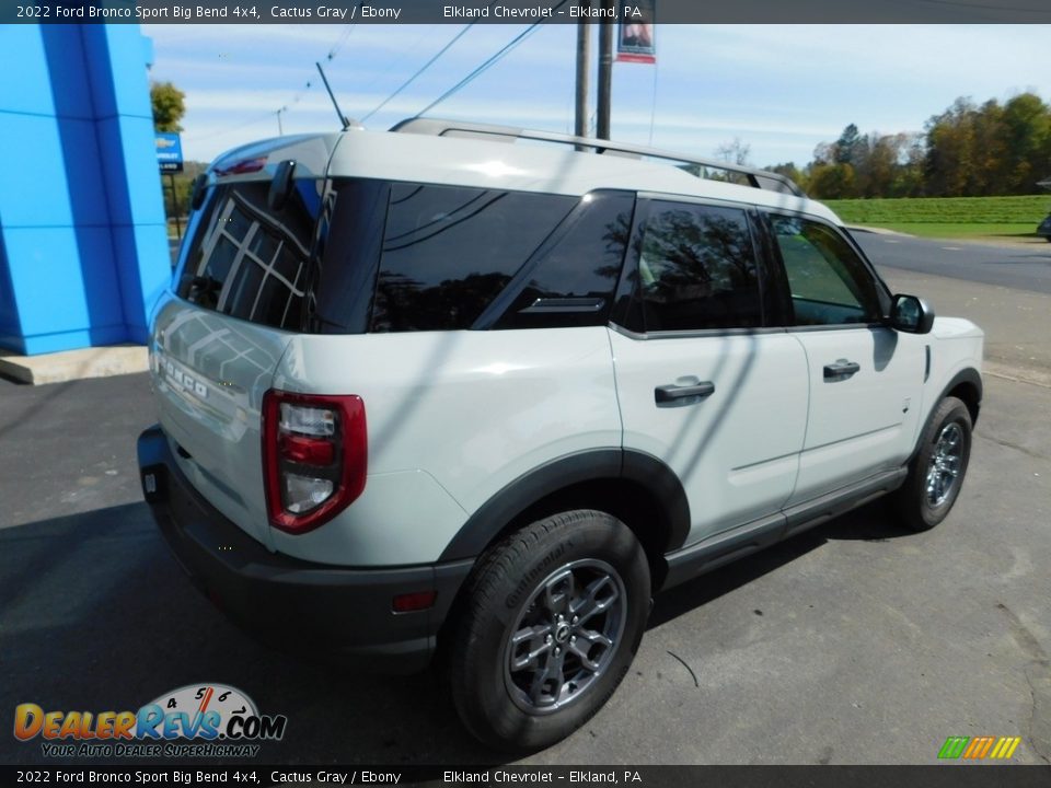 2022 Ford Bronco Sport Big Bend 4x4 Cactus Gray / Ebony Photo #7