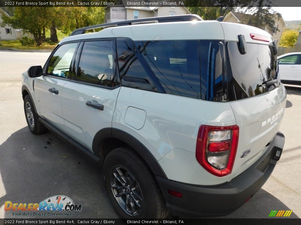 2022 Ford Bronco Sport Big Bend 4x4 Cactus Gray / Ebony Photo #10