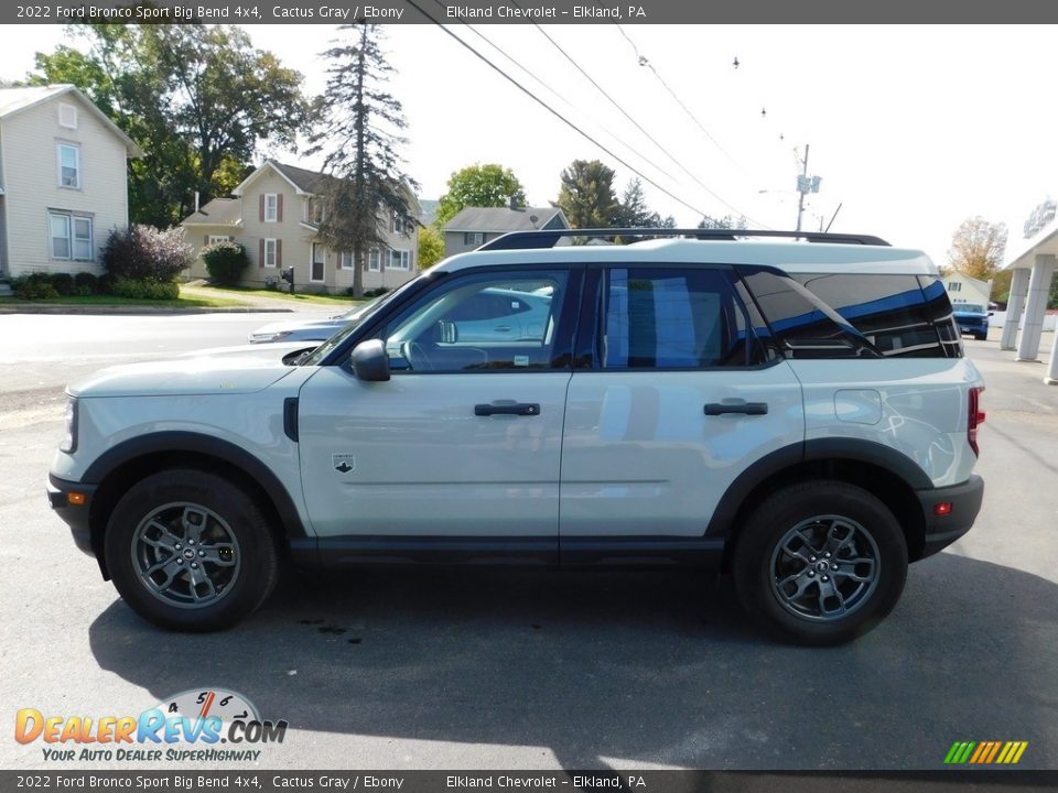 2022 Ford Bronco Sport Big Bend 4x4 Cactus Gray / Ebony Photo #11