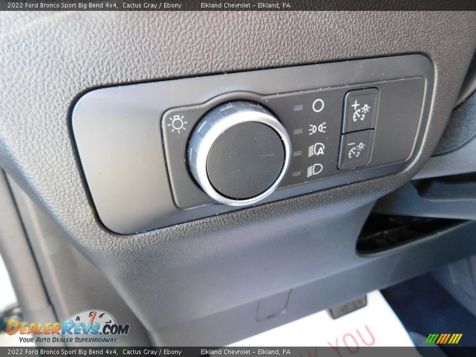 Controls of 2022 Ford Bronco Sport Big Bend 4x4 Photo #23