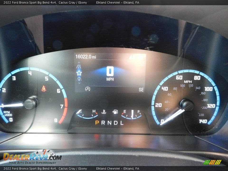 2022 Ford Bronco Sport Big Bend 4x4 Gauges Photo #25