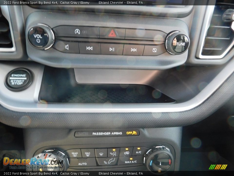 Controls of 2022 Ford Bronco Sport Big Bend 4x4 Photo #31