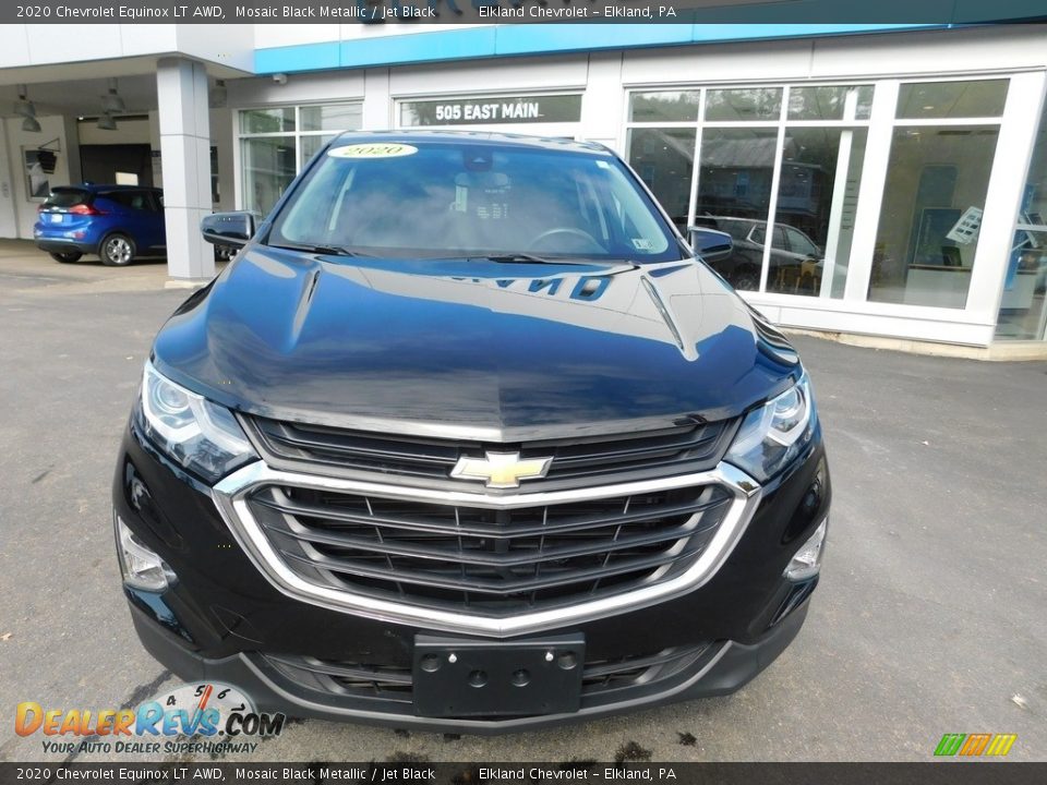 2020 Chevrolet Equinox LT AWD Mosaic Black Metallic / Jet Black Photo #3