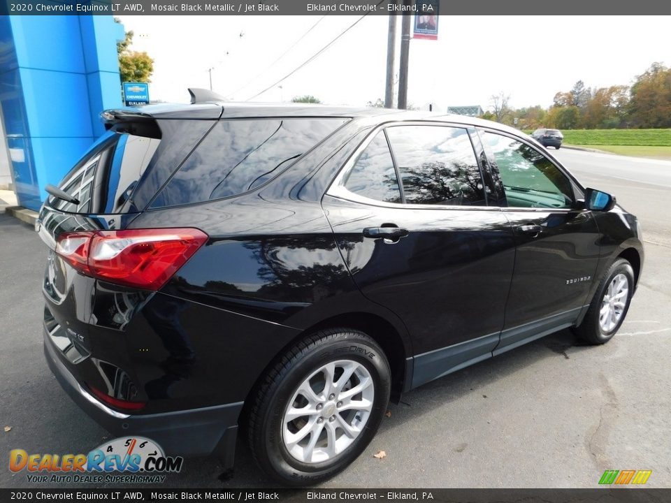 2020 Chevrolet Equinox LT AWD Mosaic Black Metallic / Jet Black Photo #7