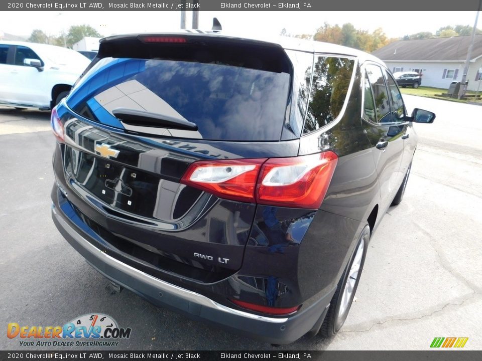 2020 Chevrolet Equinox LT AWD Mosaic Black Metallic / Jet Black Photo #8