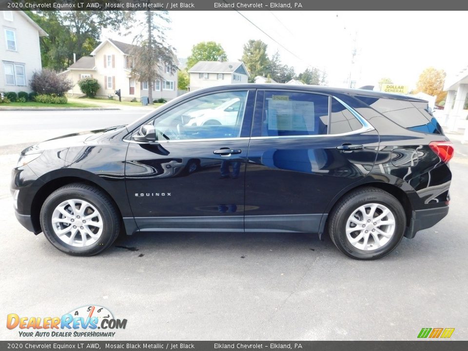 2020 Chevrolet Equinox LT AWD Mosaic Black Metallic / Jet Black Photo #11