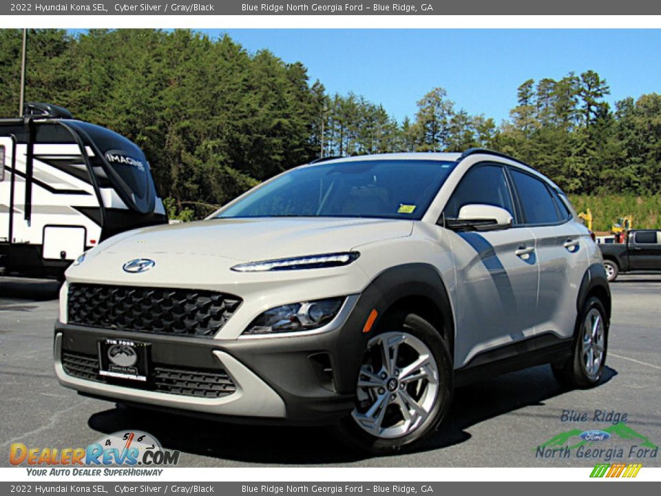 Front 3/4 View of 2022 Hyundai Kona SEL Photo #1