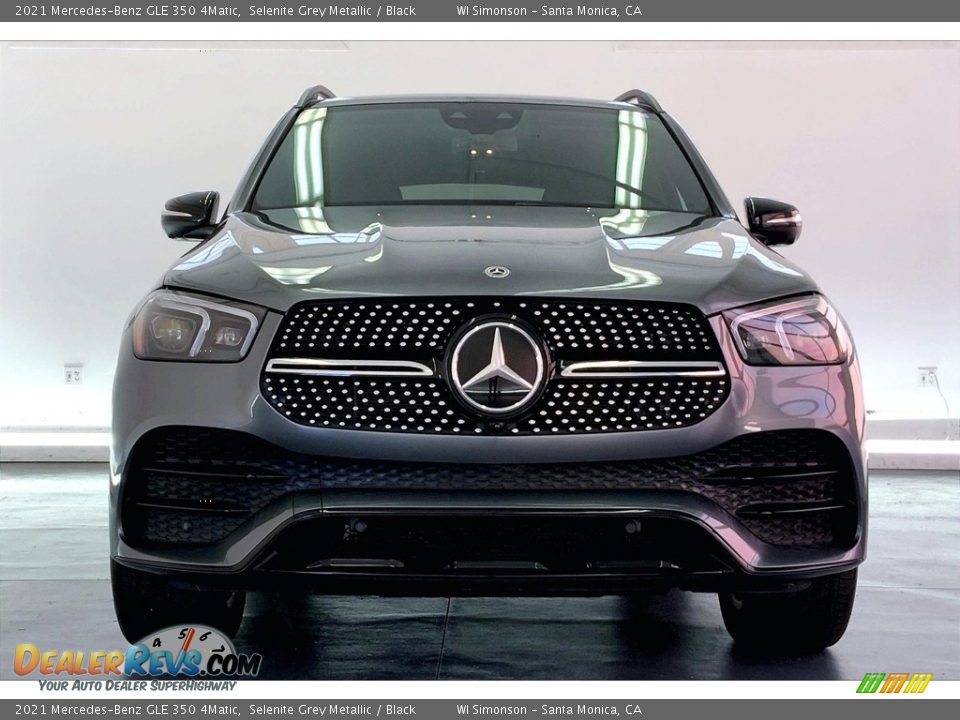 2021 Mercedes-Benz GLE 350 4Matic Selenite Grey Metallic / Black Photo #2