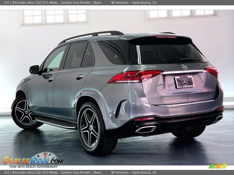 2021 Mercedes-Benz GLE 350 4Matic Selenite Grey Metallic / Black Photo #10
