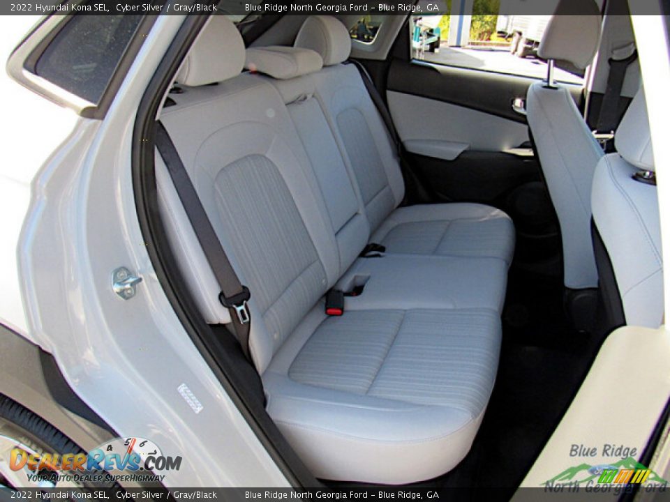 Rear Seat of 2022 Hyundai Kona SEL Photo #13