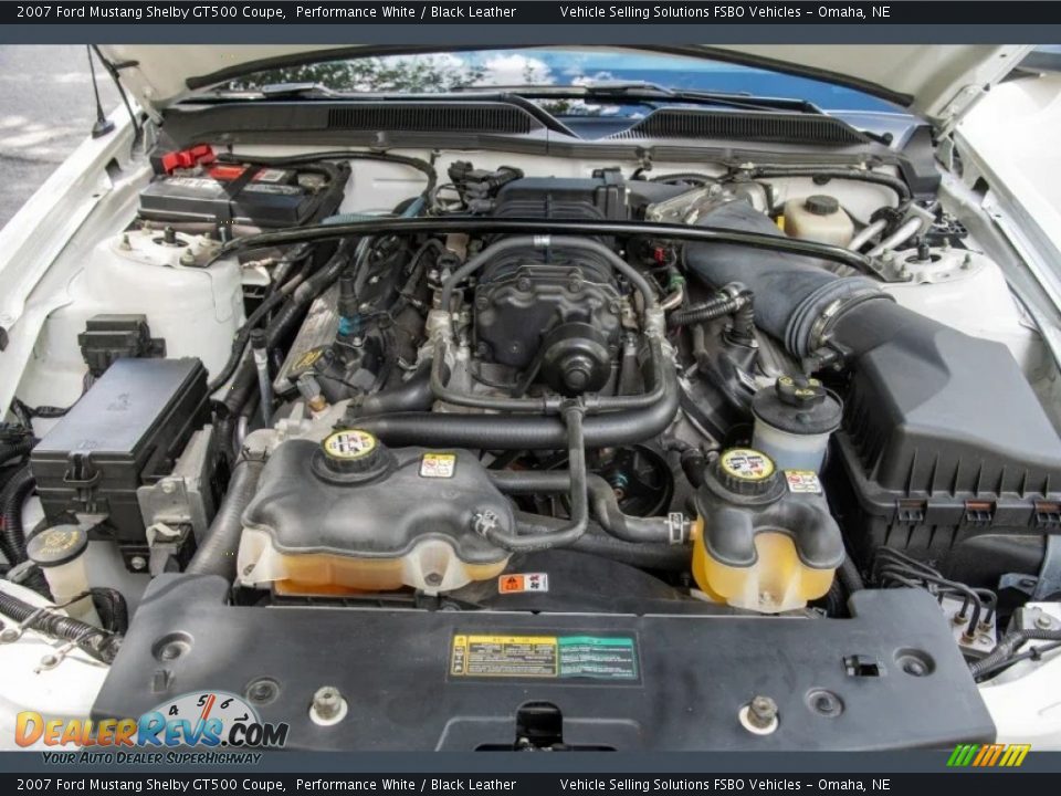 2007 Ford Mustang Shelby GT500 Coupe 5.4 Liter Supercharged DOHC 32-Valve V8 Engine Photo #13