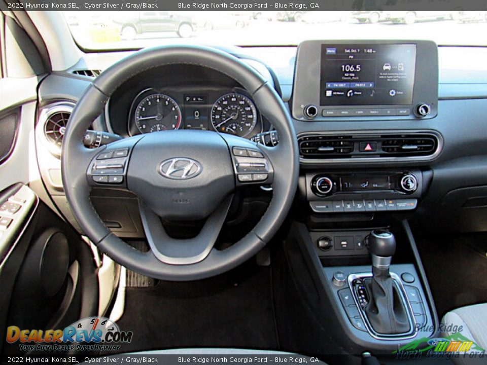 Dashboard of 2022 Hyundai Kona SEL Photo #15