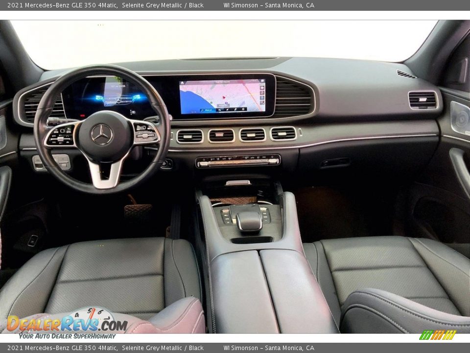 Black Interior - 2021 Mercedes-Benz GLE 350 4Matic Photo #15