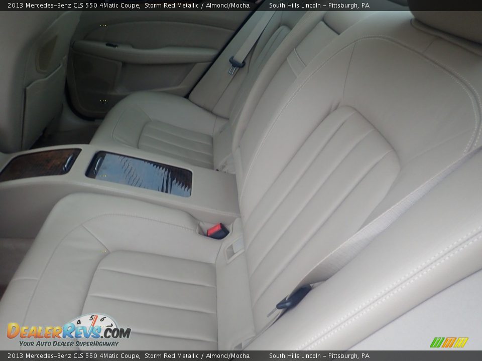 Rear Seat of 2013 Mercedes-Benz CLS 550 4Matic Coupe Photo #16