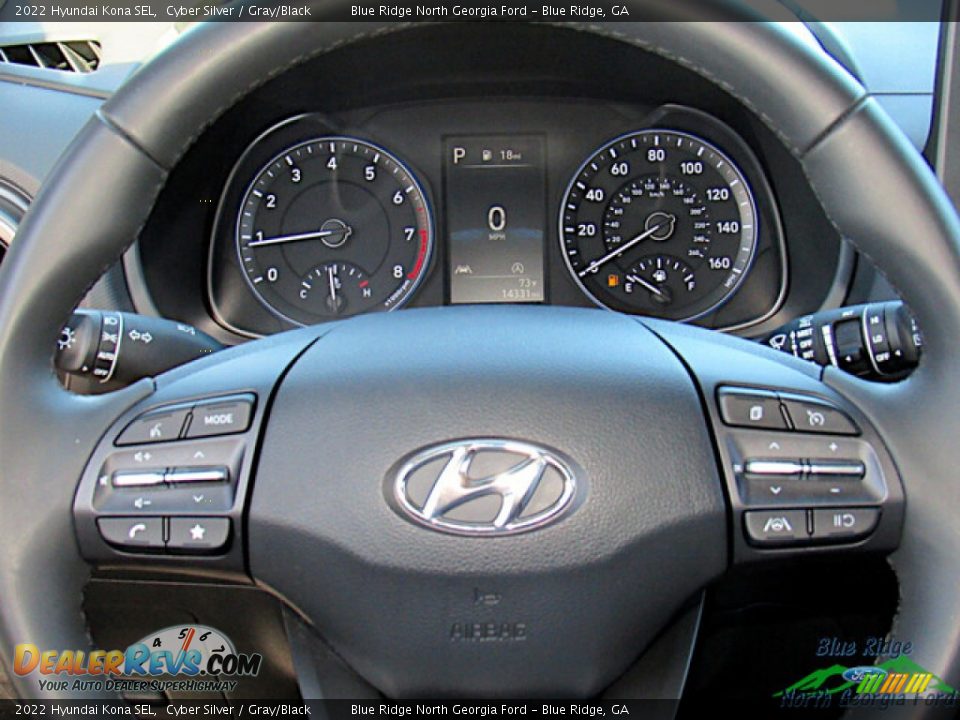 2022 Hyundai Kona SEL Steering Wheel Photo #18